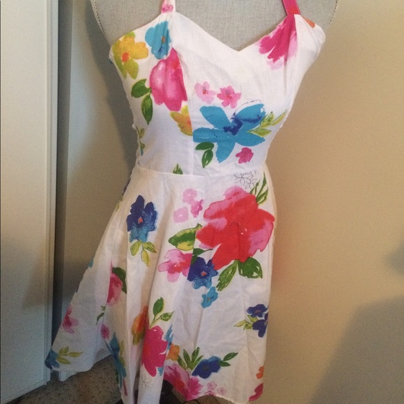 💖 Flower print dress by Dr. Faust💖 - Picture 7 of 7